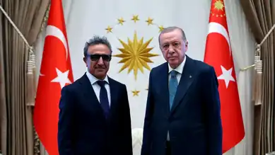 Erdoğan, Ulukaya ile Görüştü